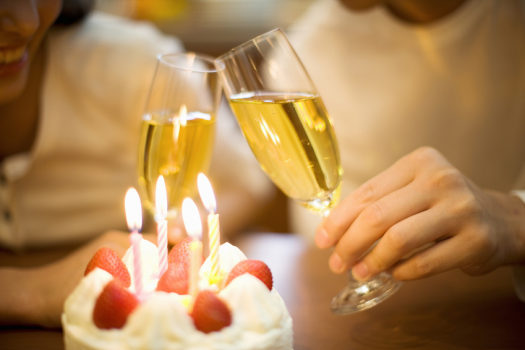 【記念日】お誕生日・結婚記念日など、皆様のお祝いをお手伝いいたします