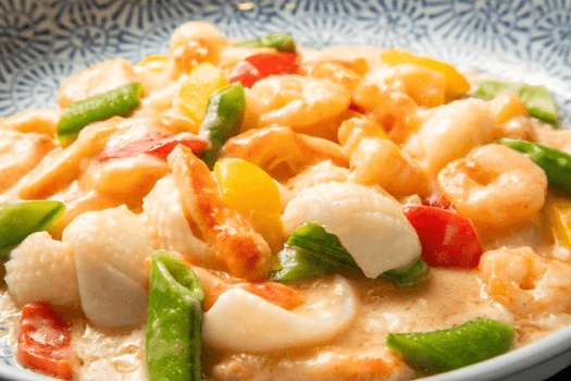 【蟹づくしフェア】蟹と海鮮のミルク炒め煮