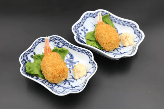 【蟹づくしフェア】蟹爪フライ
サクッと軽やかな衣の中に、ぎゅっと詰まった蟹の旨み。
ひと口ごとに広がる贅沢な味わいをお楽しみください。