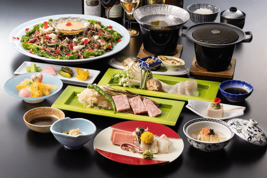 富山酒粕育ち和牛と桜鯛会席2026春