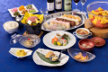 【組合員】◆朝食なし◆お魚好きの方のために、魚介中心の海鮮コース【魚彩会席】１泊夕食　飲み放題付　２０２５年７月～