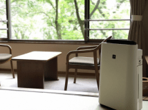 加湿機能付き空気清浄器プラズマクラスター
標準装備いたしております