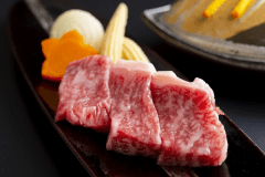 【夕食はお部屋食】一番人気のプラン　飛騨牛陶板焼がメインの旬の素材のご夕食♪