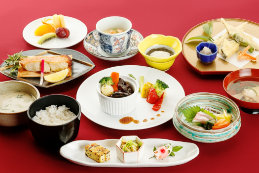 調（しらべ）の一例。季節によりお料理が変更となります。ご参考程度にご覧ください。