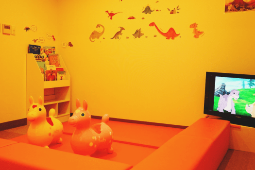 キッズルームを無料でご利用いただけます。