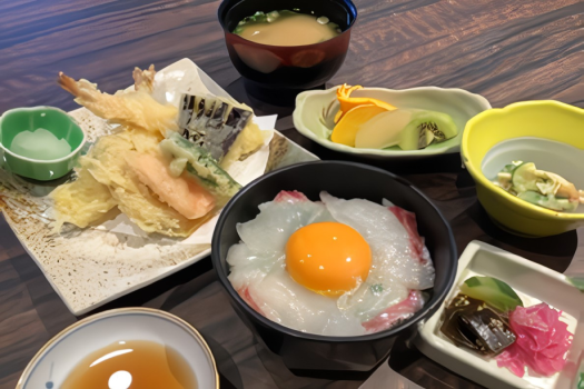 宇和島活き鯛めしご膳の一例※イメージ