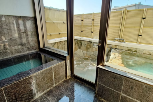 【別館】客室露天風呂付　デラックスツインルーム