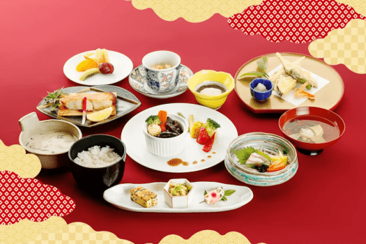 調（しらべ）の一例。季節によりお料理が変更となります。ご参考程度にご覧ください。