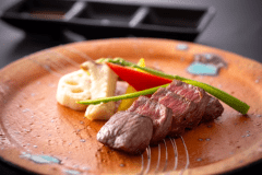 グループホテル「ザ・シロヤマテラス津山別邸｜シェフズダイニング 咲楽」特選懐石ディナー（イメージ）