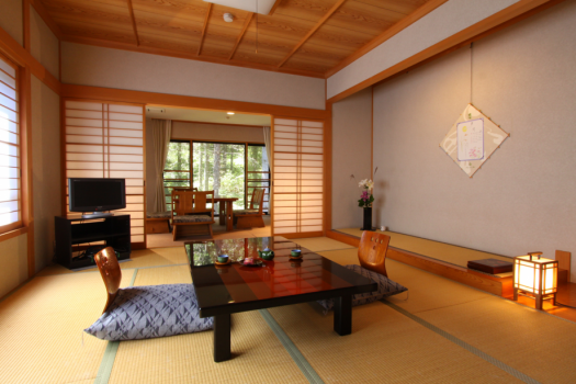 和室【琥珀】　当館に1室のみのお部屋　ゆっくりとお寛ぎ下さい