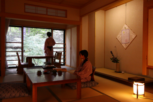 和室【萌黄】　女性同士の旅にもお勧め♪気楽にのんびりお過ごしいただけます