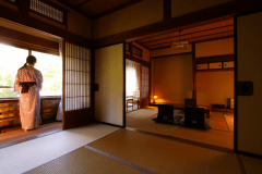 本館和室8+6畳【笑樂】　純和風の二間を二人で広々使うもよし、グループで使うもよし