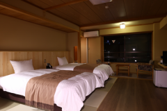 [Non-smoking][1 night, 2 meals][Simmons bed] Superior Japanese modern corner twin A