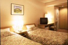 [Non-smoking] [No view] Western-style twin room C