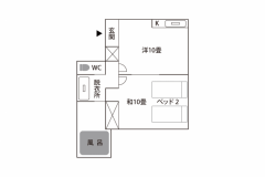 【拾番】間取り