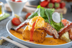 【洋朝食】エッグベネディクト