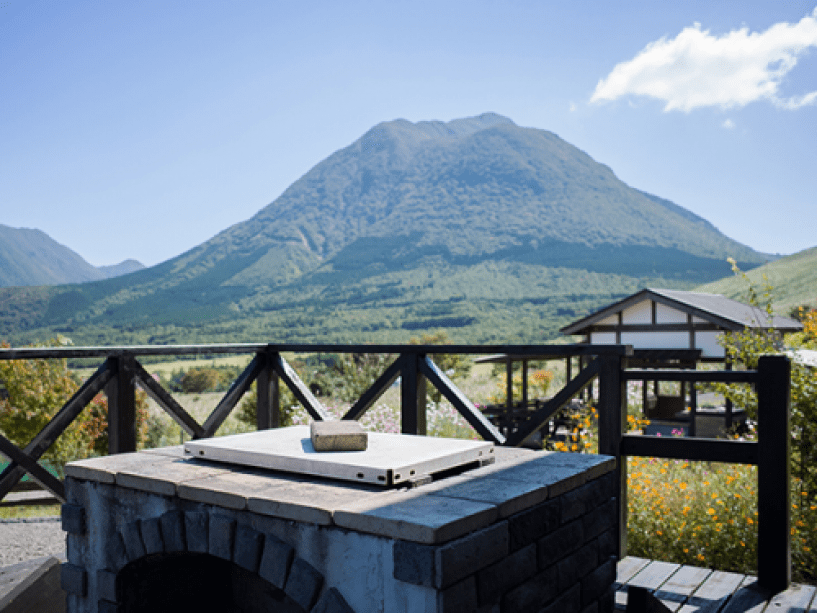 ２階建てロフト付き貸別荘 デッキ