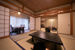Mountain-Side Deluxe Room - Japanese Room 12 Tatami Mats + 10 Tatami Mats + Spacious Alcove (Capacity: 7 People) Mountain-Side Deluxe Room - Japanese Room 12 Tatami Mats + 10 Tatami Mats + Spacious Alcove (Capacity: 7 People)