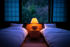 Deluxe Suite with Cypress Open-Air Bath - Bamboo and Dance Room - River Side, 10 Tatami Mats + 24 Square Meter Western-style Room (Capacity: 4 People) Deluxe Suite with Cypress Open-Air Bath - Bamboo and Dance Room - River Side, 10 Tatami Mats + 24 Square Meter Western-style Room (Capacity: 4 People)