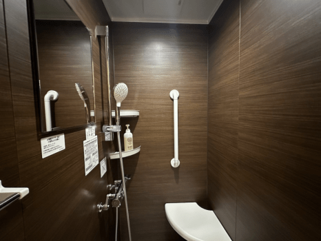 [Hoshi no Wing] Guest room shower booth (example)