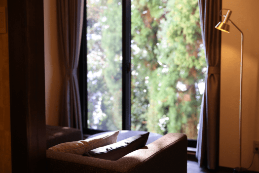 [Non-smoking] [Mori no Mune] [Executive floor] Room A with semi-open-air bath