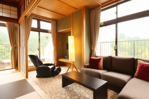 [Non-smoking] [Hana-no-tou/Ocean side] [Dining Tsuki/Private room] Special light Japanese-style room