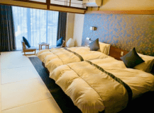 【禁煙】【星の棟・斜め海側】和モダン　ハリウッドツイン