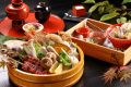 [Best Rate Guarantee] [Dining Honoo] A seafood platter with spiny lobster and Himi beef!