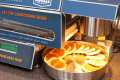 [Breakfast buffet] Mini pancakes baked in the pancake machine "POPCAKE"