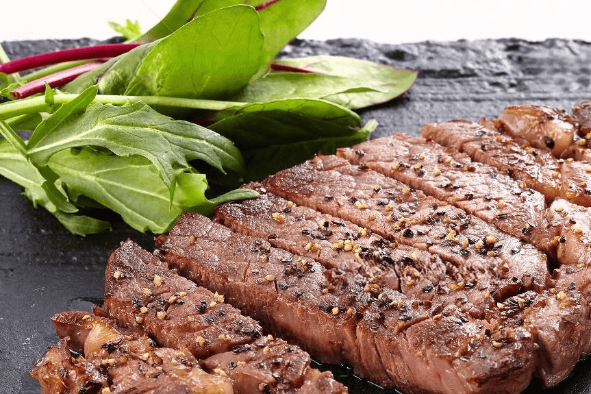 山形県産黒毛和牛をブラックペッパーステーキでご用意！（※写真はイメージです）