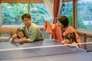 卓球ルームは予約制です。安心してご利用ください。