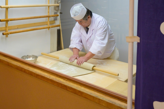 山形県ならでは！お蕎麦も打ち立てをお召し上がりください。