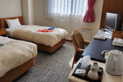 ビジネスツインのお部屋です