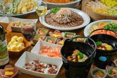 【12月～2月】月岡ホテルの「冬のあったかバイキング」雪国ならではの冬の味覚をお楽しみください。