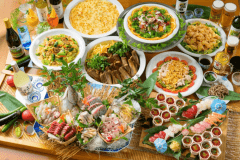 【6月～8月】夏きらめく！にぎわいごちそうバイキング！夏の思い出づくりは月岡ホテルで！