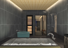 【最上階ロウリュウサウナ＋半露天風呂＆水風呂付き和洋室】心も身体も整う新客室OPEN！