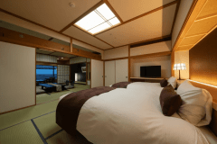 煌粋殿　瑠璃（るり）【最上階ロウリュウサウナ＋半露天風呂＆水風呂付き和洋室】