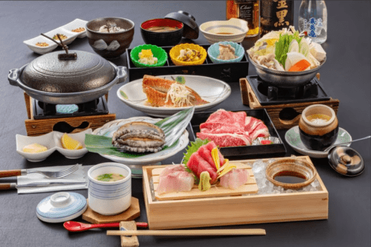 『鮑の酒蒸し』をメインに海の幸を満喫できるお食事重視プラン