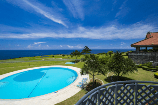 オーシャンツイン【40平米】バルコニーからの眺望