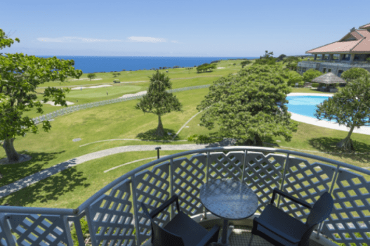 オーシャンスイート【90平米】バルコニー・眺望