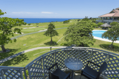 オーシャンスイート【90平米】バルコニー・眺望