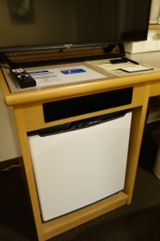 全室完備の冷蔵庫。お飲物は入っていません。ご自由にご使用ください。 全室完備の冷蔵庫。お飲物は入っていません。ご自由にご使用ください。