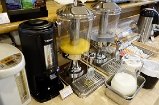 朝食ドリンクバー(セルフにて飲み放題) 朝食ドリンクバー(セルフにて飲み放題)