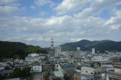 シングルからの眺望です。町側です シングルからの眺望です。町側です