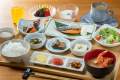 知床の新鮮な魚を使った【朝食膳】