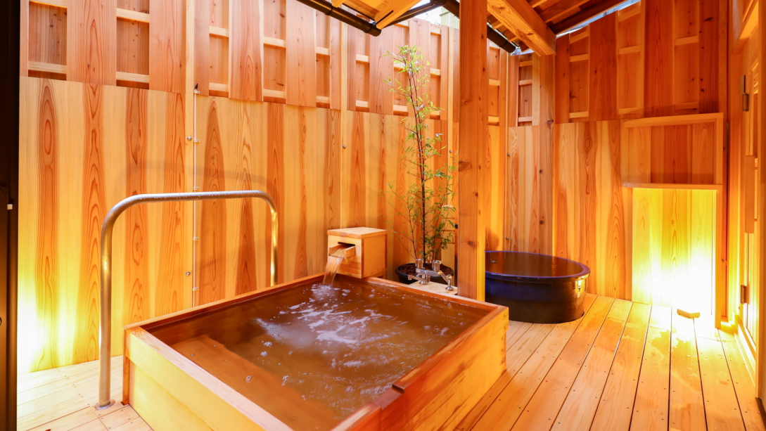 [Open-air baths in the special room][kuon]Breakfast + Dinner Included plan