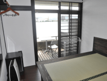 洋室ツインルームからの眺望