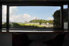 和洋室ツインルームからの眺望