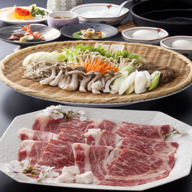 黒毛和牛すき焼き
