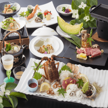 「量より質」美食会席イメージ